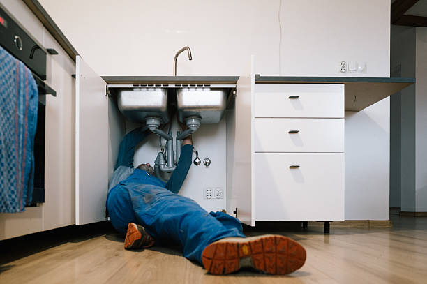 Professional Plumbing technician working in Sparta, WI